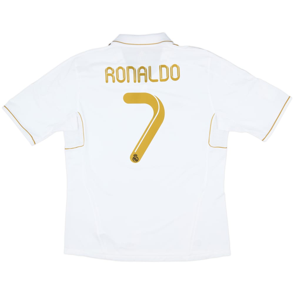 2011-12 Real Madrid Home Shirt Ronaldo #7 - 6/10 - (XL)