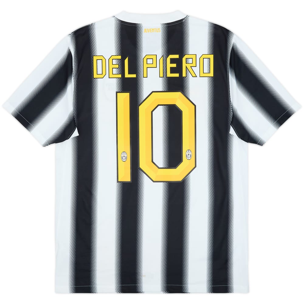 2011-12 Juventus Home Shirt Del Piero #10 - 8/10 - (M)