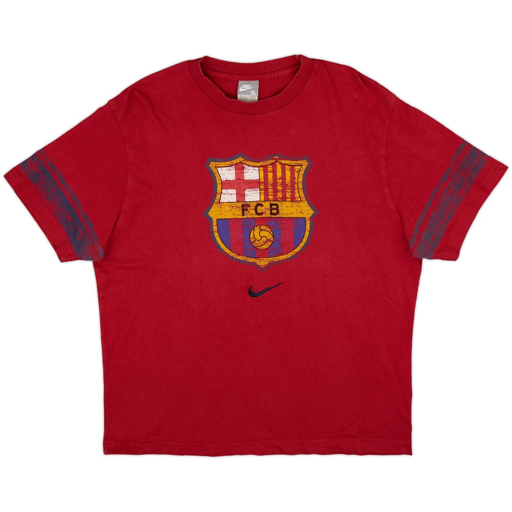 2008-09 Barcelona Nike Graphic Tee - 10/10 - (XL)