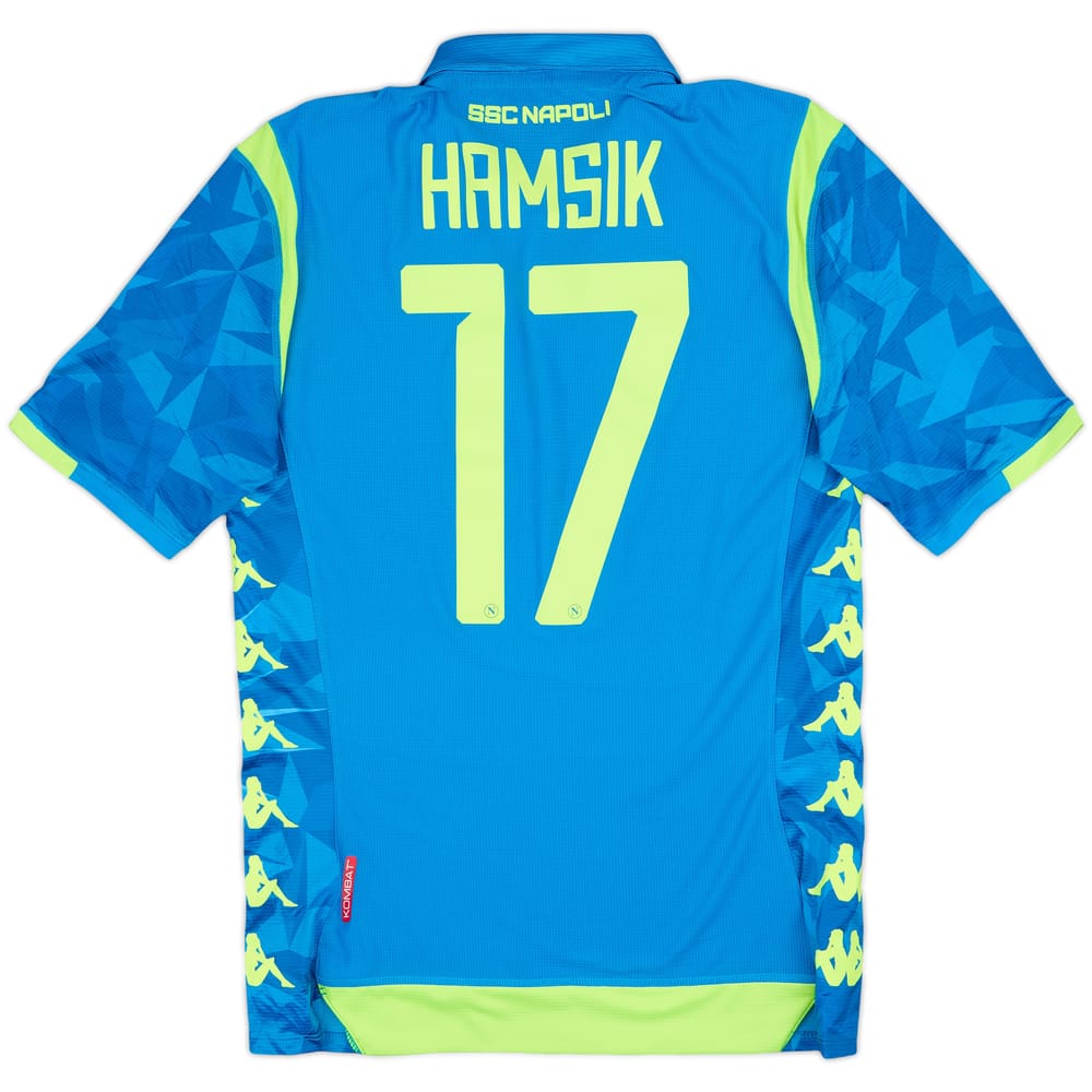 2018-19 Napoli Authentic European Home Shirt Hamsik #17 - 8/10 - (M)