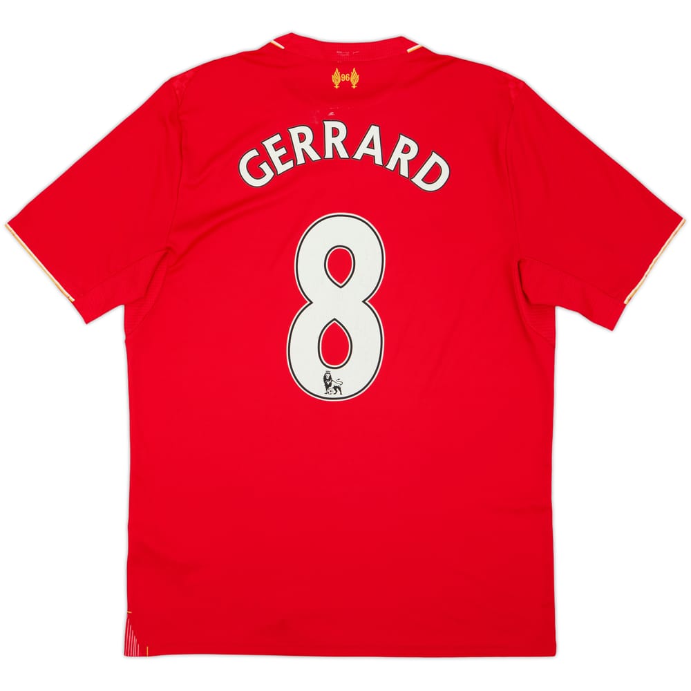2015-16 Liverpool Home Shirt Gerrard #8 - 5/10 - (M)