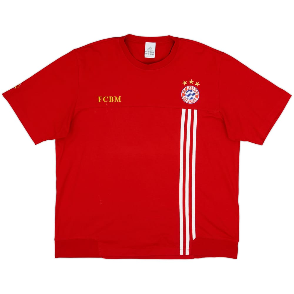2006-07 Bayern Munich adidas Cotton Tee - 7/10 - (XL)