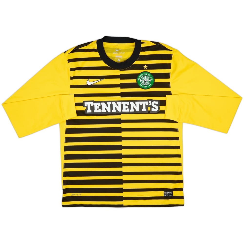 2011-12 Celtic Third L/S Shirt - 10/10 - (M)