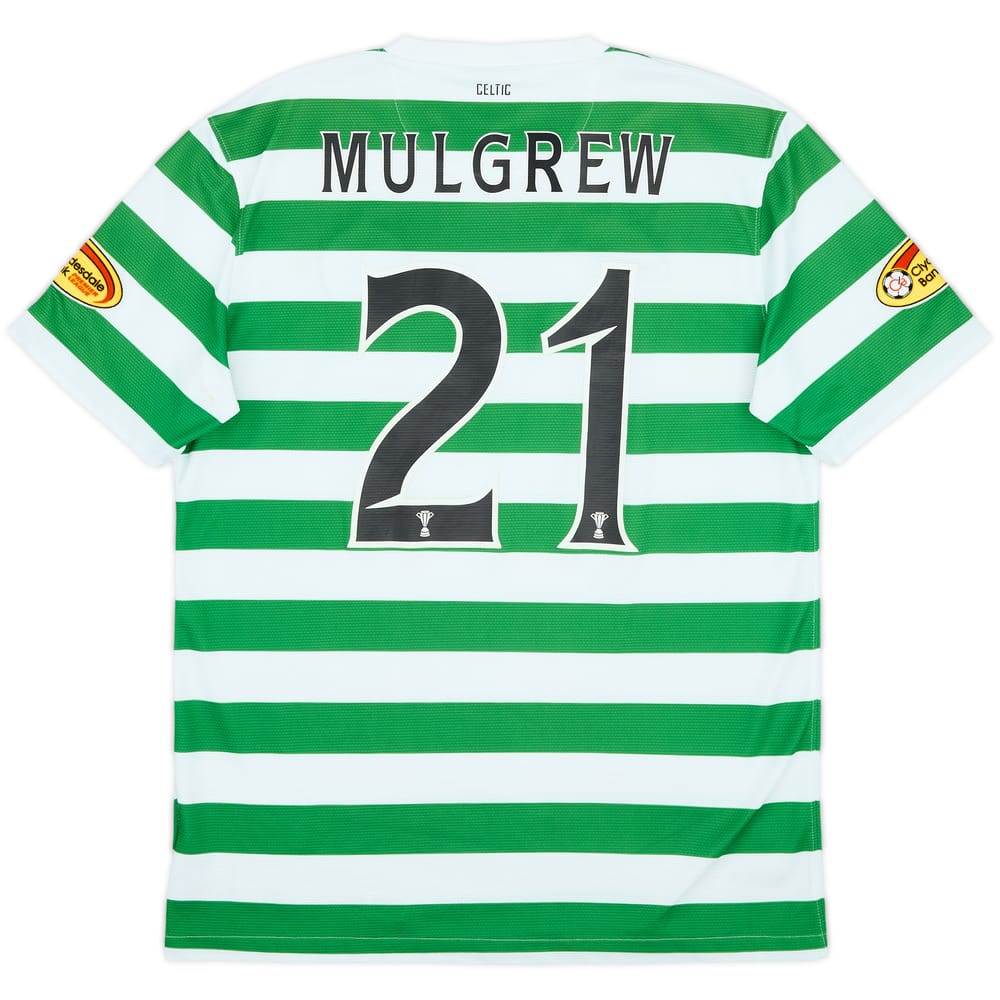 2012-13 Celtic '125th Anniversary' Home Shirt Mulgrew #21 - 6/10 - (M)
