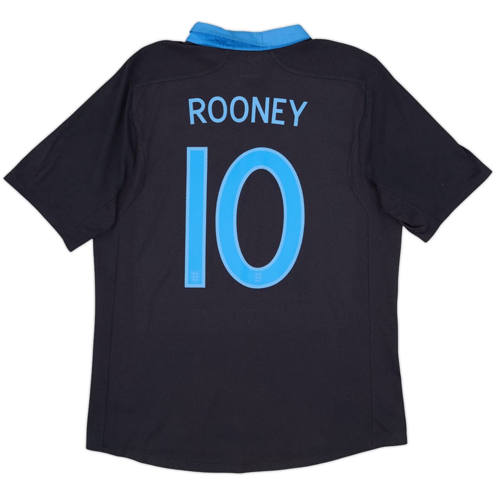 2011-12 England Away Shirt Rooney #10 - 7/10 - (L)