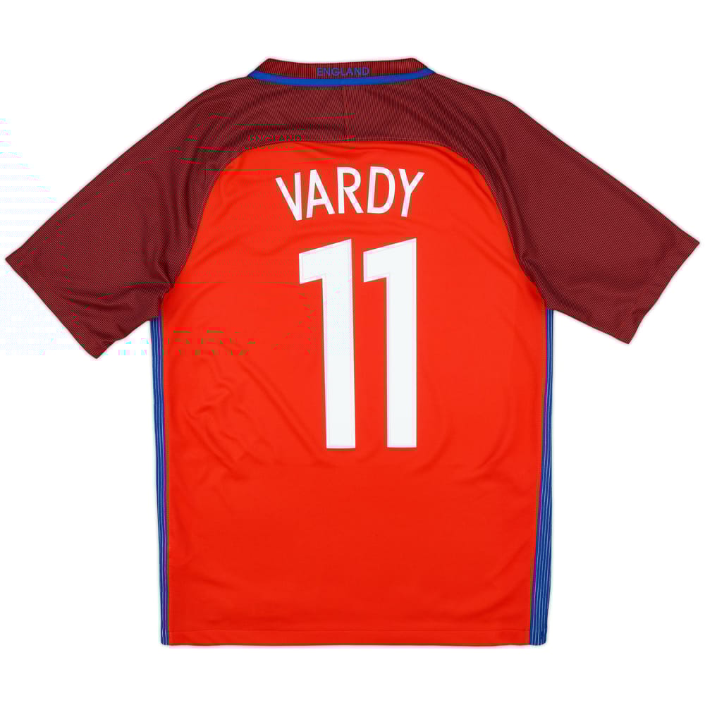 2016-17 England Away Shirt Vardy #11 - 10/10 - (S)