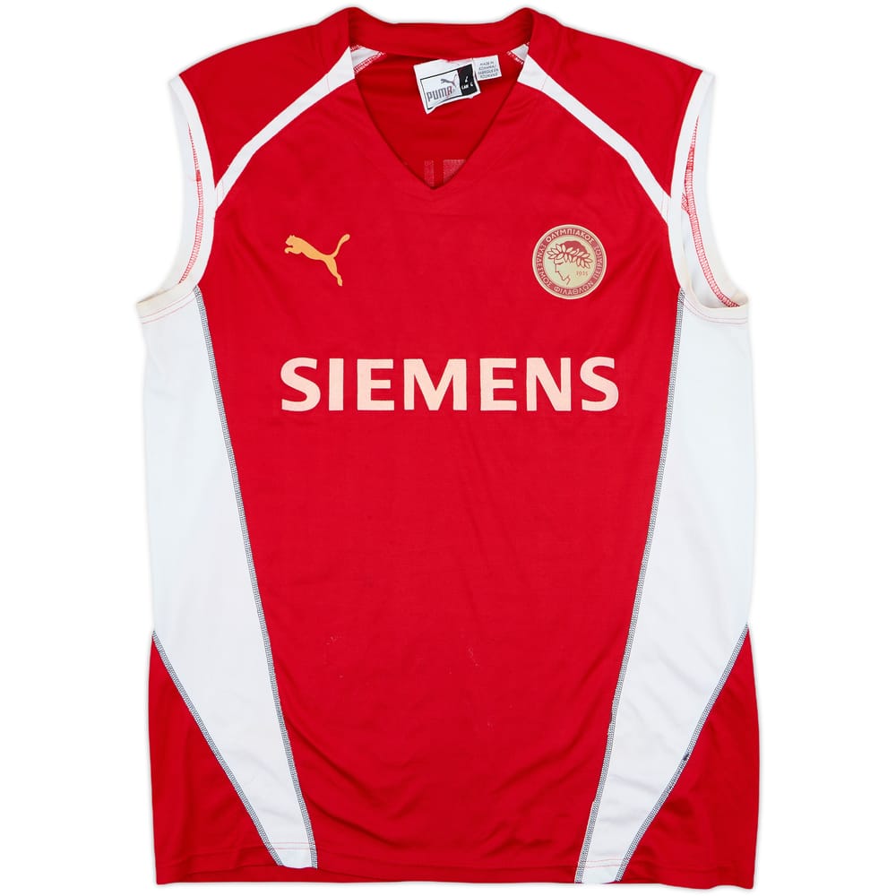 2005-06 Olympiakos Puma Training Vest - 6/10 - (L)