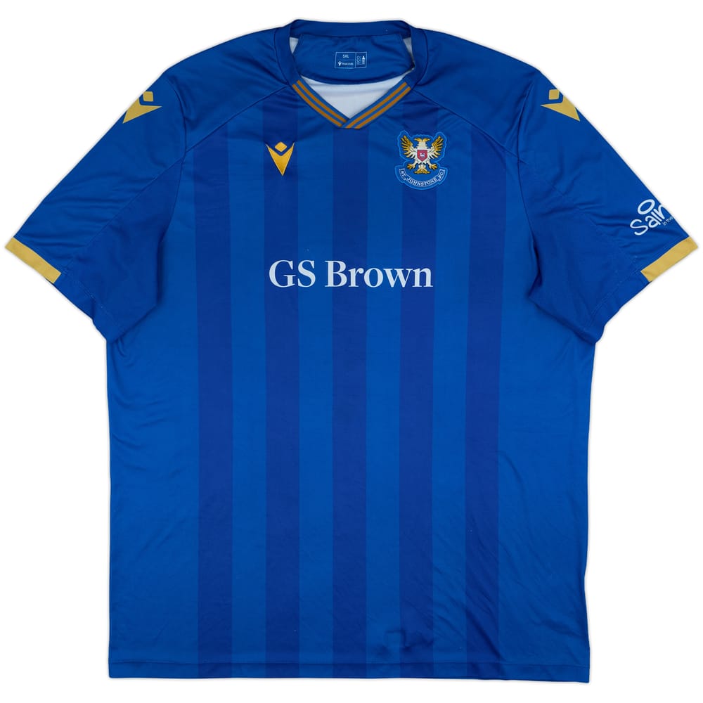 2024-25 St Johnstone Home Shirt - 6/10 - (5XL)