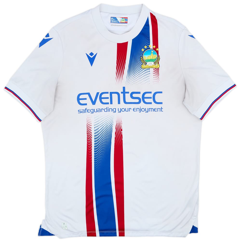 2023-24 Linfield Away Shirt - 5/10 - (XXL)