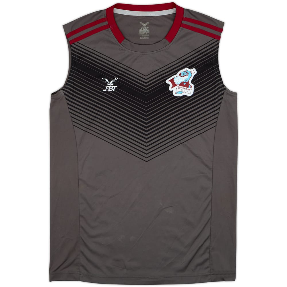 2018-19 Scunthorpe United FBT Training Vest - 8/10 - (M)