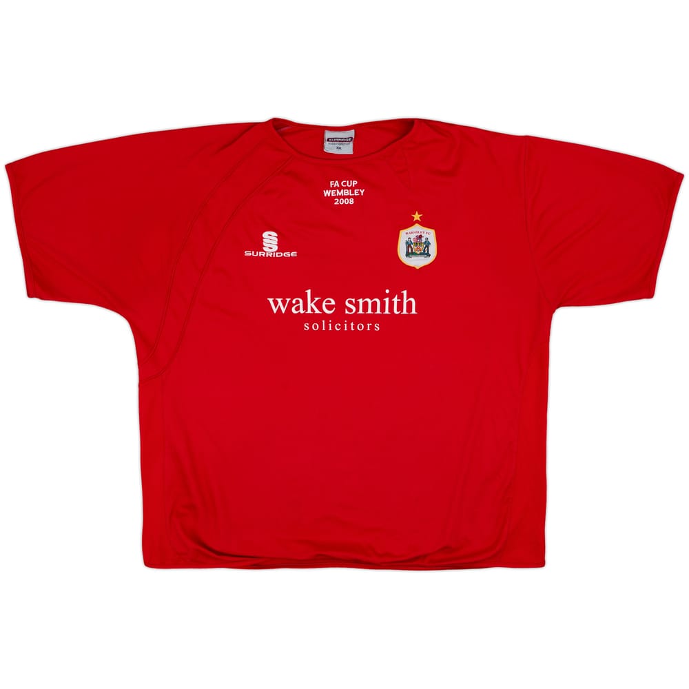2007-08 Barnsley FA Cup Semi Final Home Shirt - 7/10 - (XXL)