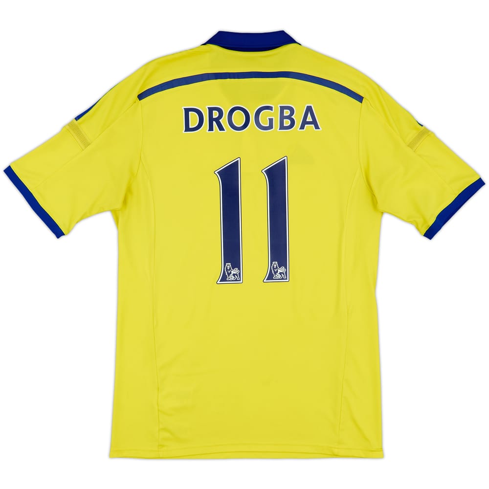 2014-15 Chelsea Away Shirt Drogba #11 - 6/10 - (M)