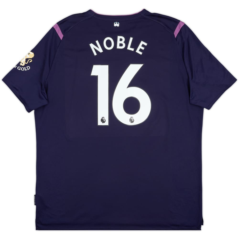 2019-20 West Ham Third Shirt Noble #16 - 7/10 - (3XL)