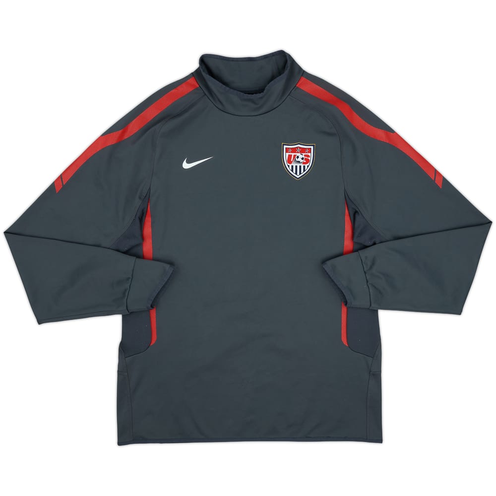 2010-12 USA Nike Drill Top - 8/10 - (L)