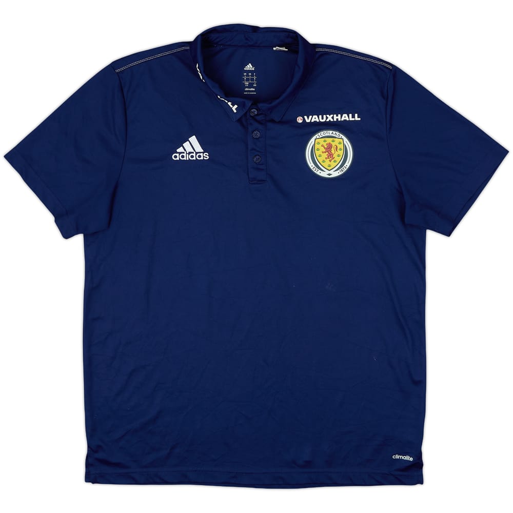 2015-16 Scotland adidas Polo Shirt - 4/10 - (L)
