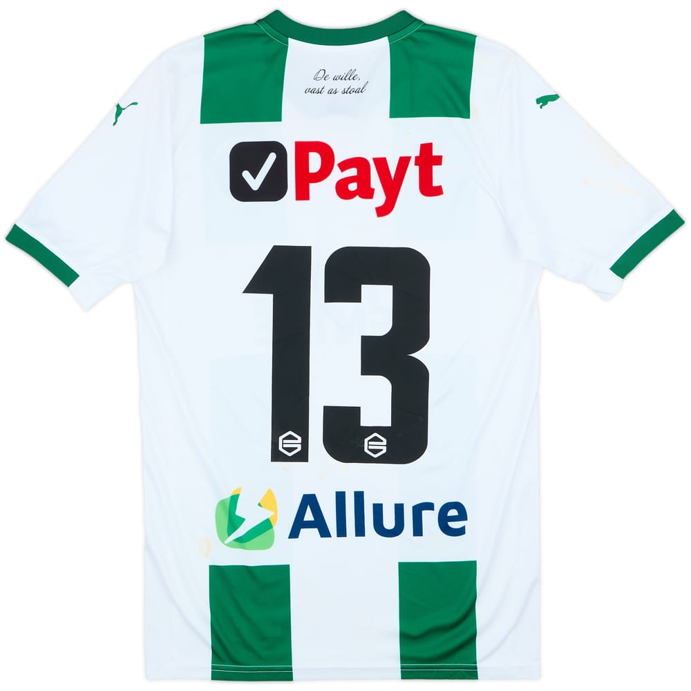 2020-21 Groningen Home Shirt #13 - 4/10 - (S)