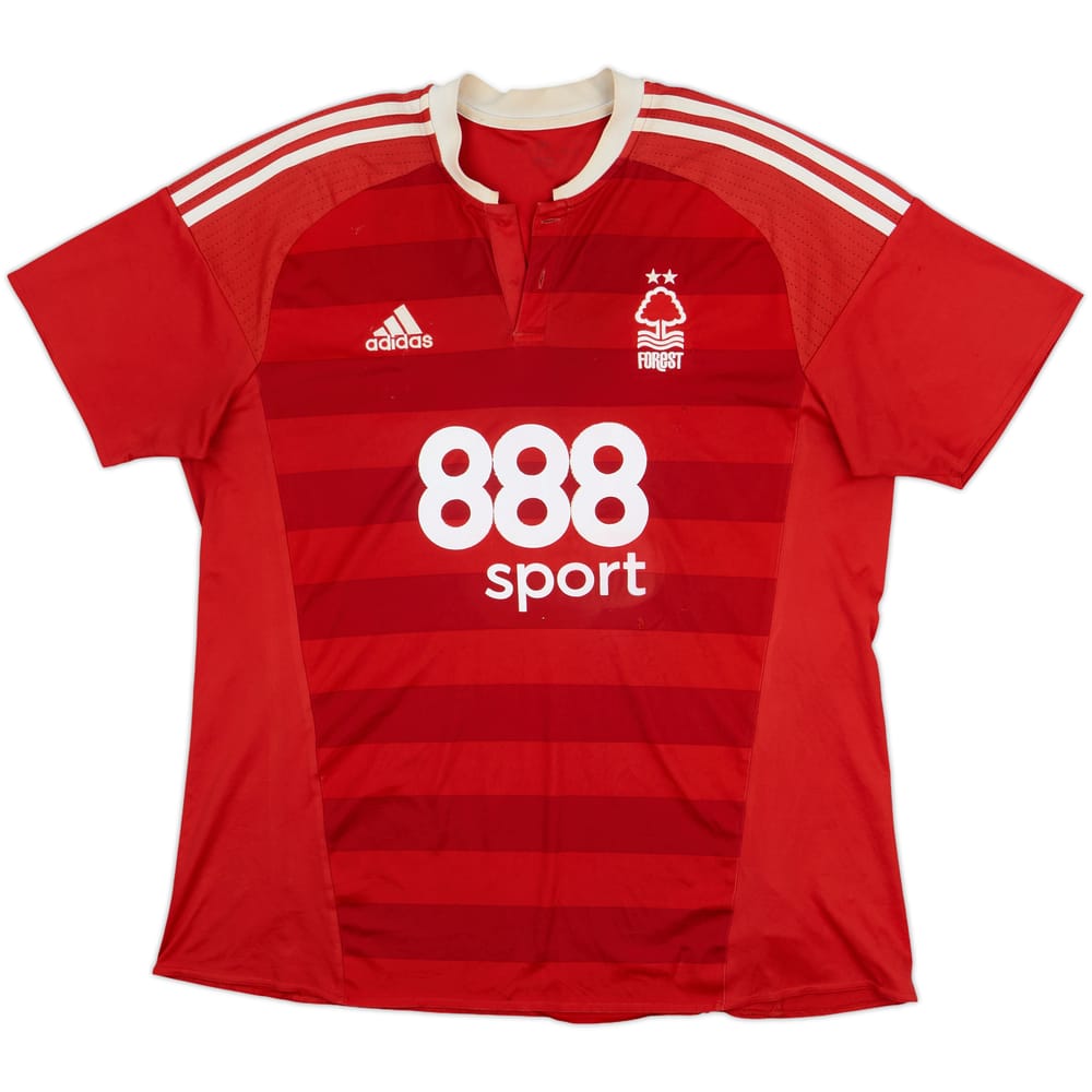 2016-17 Nottingham Forest Home Shirt - 4/10 - (L)