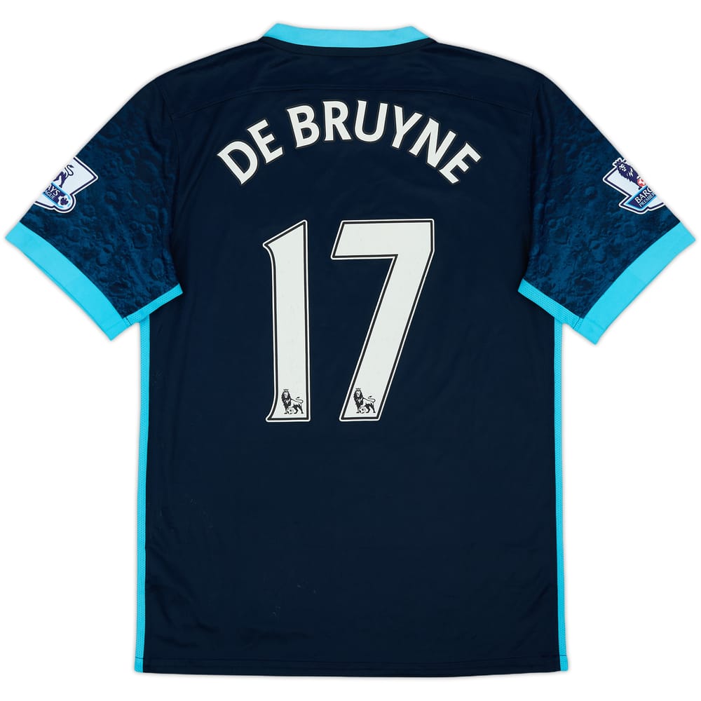 2015-16 Manchester City Away Shirt De Bruyne #17 - 6/10 - (S)