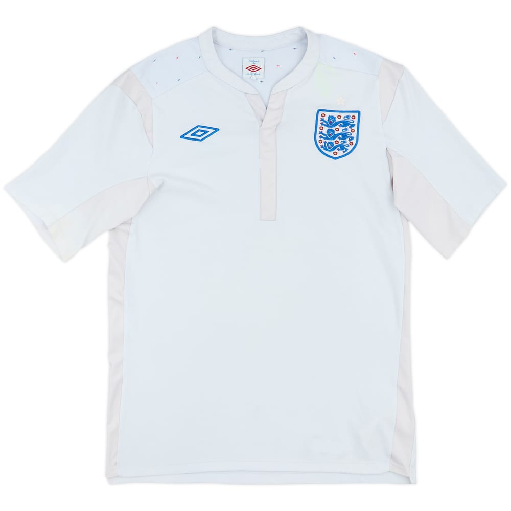2010-11 England Home Shirt - 4/10 - (M)