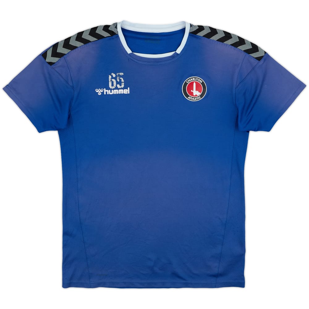 2020-21 Charlton Player Issue Hummel Training Shirt #65 - 4/10 - (M)