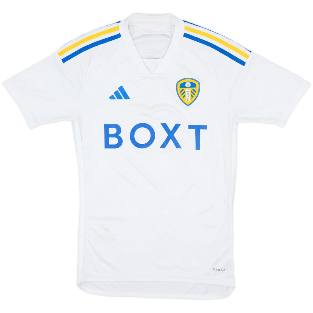 2020-21 Leeds United Home Shirt - 6/10 - (XS)