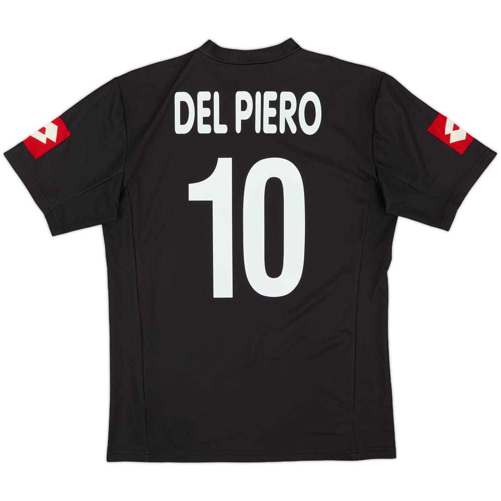 2001-02 Juventus CL Home Shirt Del Piero #10 - 8/10 - (L)