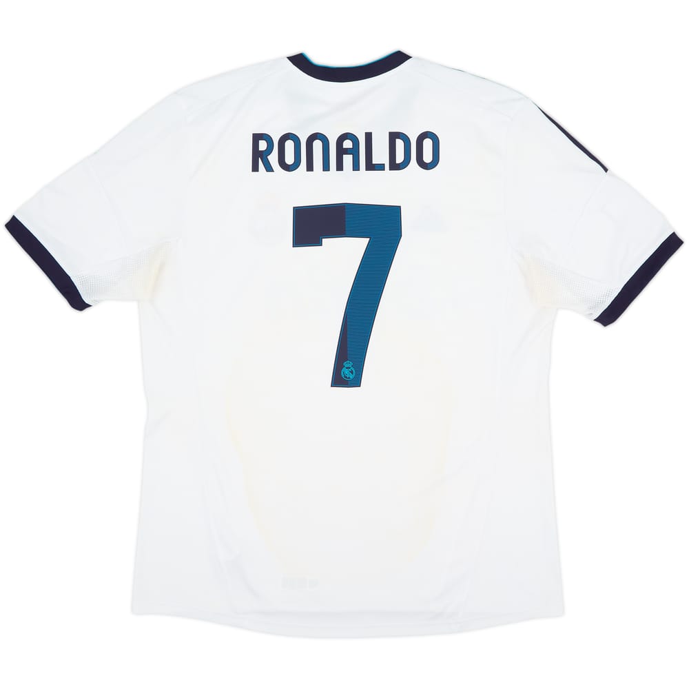 2012-13 Real Madrid Home Shirt Ronaldo #7 - 6/10 - (XL)