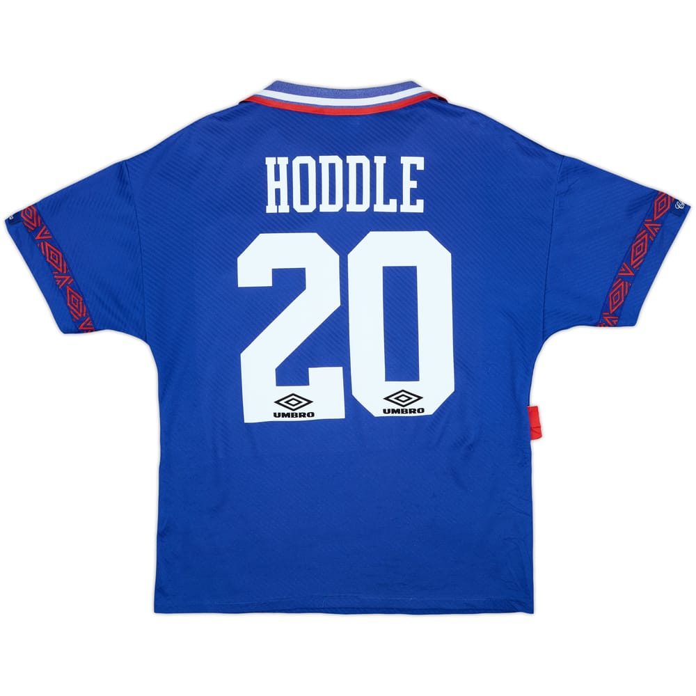 1993-94 Chelsea Home Shirt Hoddle #20 - 7/10 - (M)
