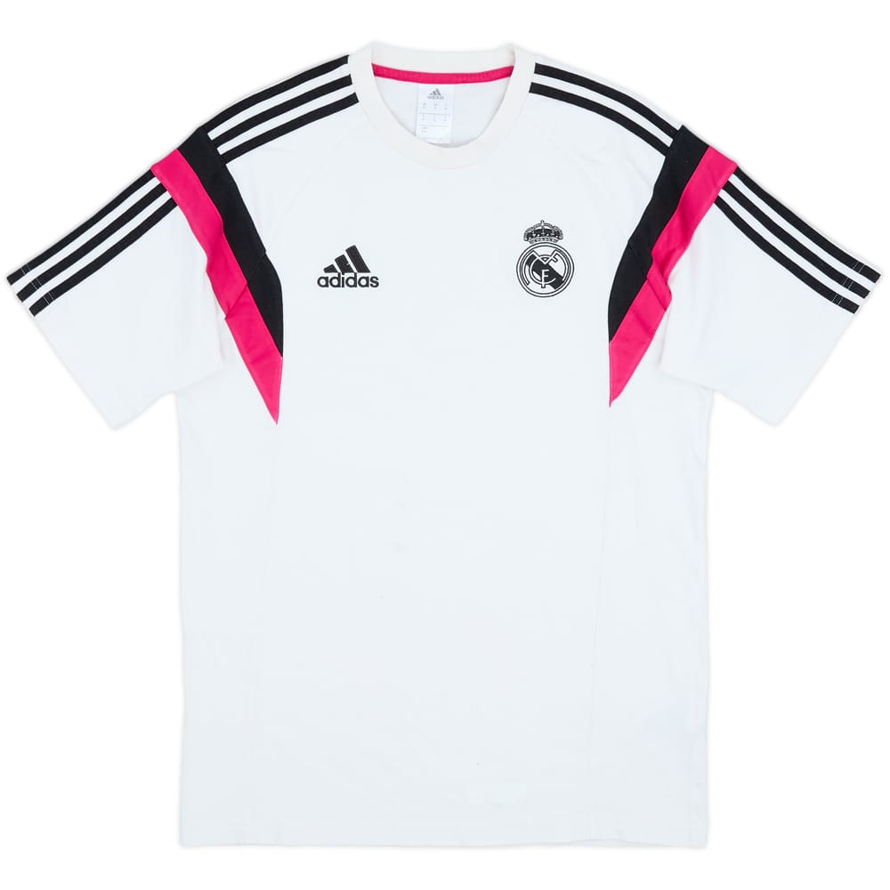 2014-15 Real Madrid adidas Cotton Tee - 6/10 - (M)