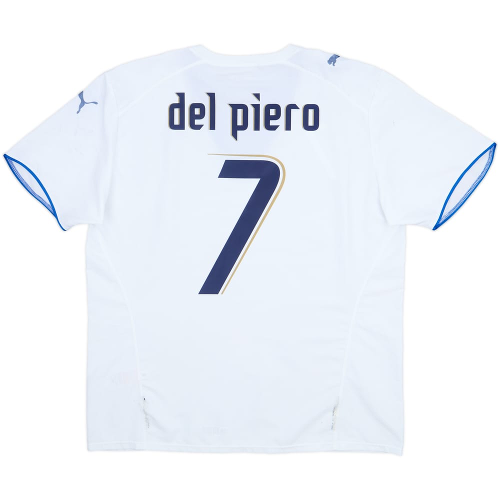 2006 Italy Away Shirt Del Piero #7 - 5/10 - (XL)