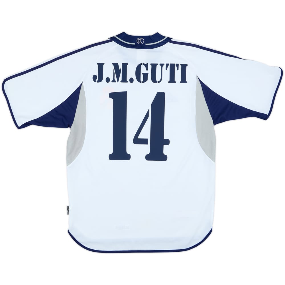 2000-01 Real Madrid Home Shirt J.M.Guti #14 - 5/10 - (M)