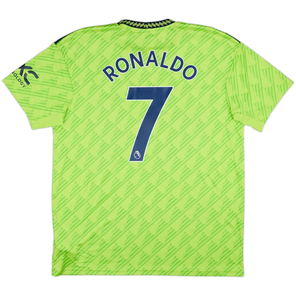 2022-23 Manchester United Third Shirt Ronaldo #7 - 9/10 - (XL)
