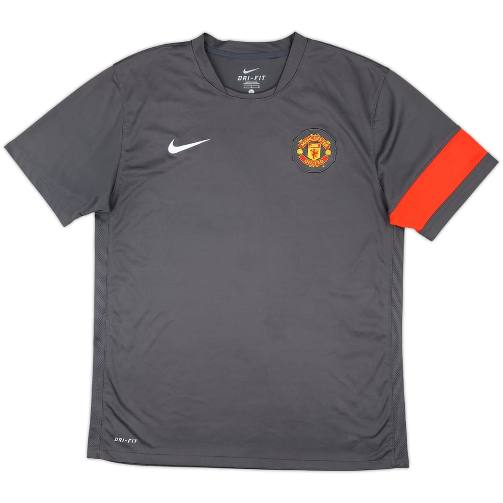 2010-11 Manchester United Nike Training Shirt - 9/10 - (L)