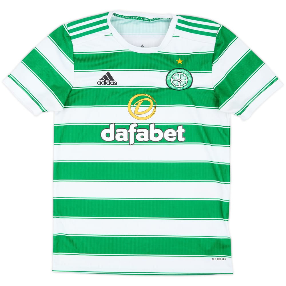 2021-22 Celtic Home Shirt - 8/10 - (S)