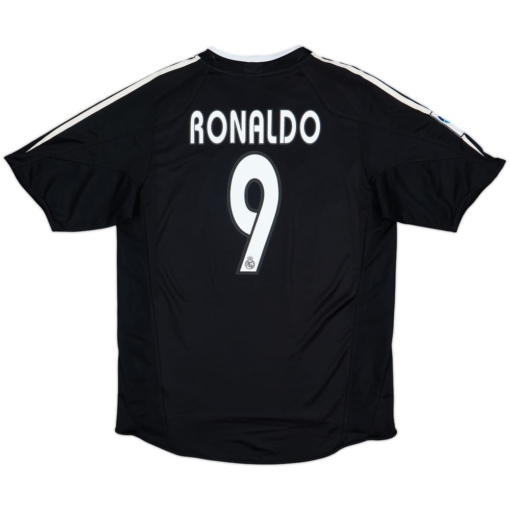 2004-05 Real Madrid Away Shirt Ronaldo #9 - 8/10 - (M)