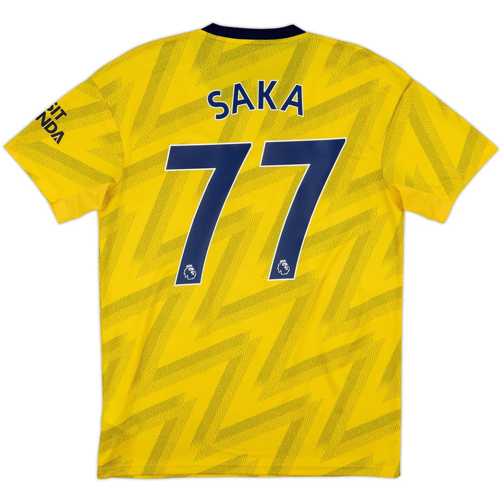 2019-20 Arsenal Away Shirt Saka #77 - 8/10 - (M)