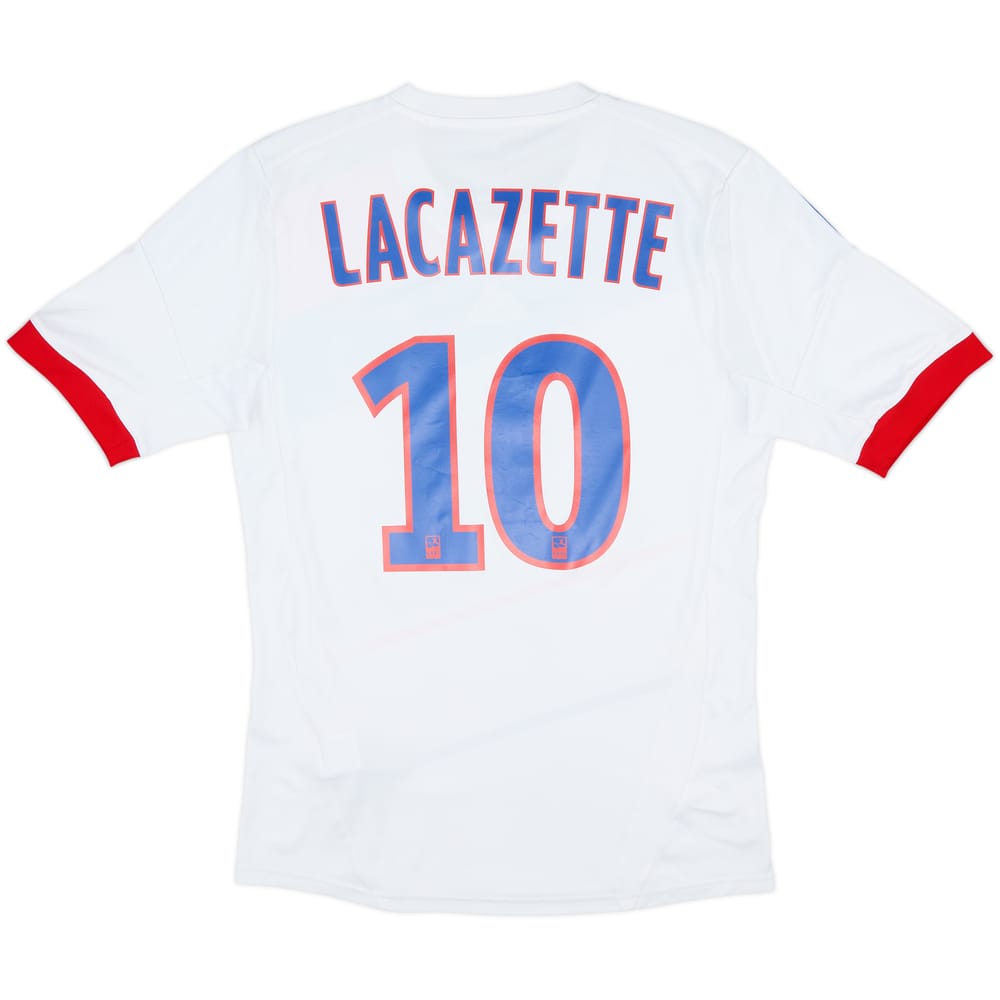 2012-13 Lyon Home Shirt Lacazette #10 - 6/10 - (S)