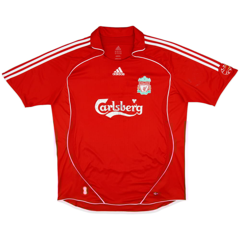 2006-08 Liverpool Home Shirt - 5/10 - (XL)
