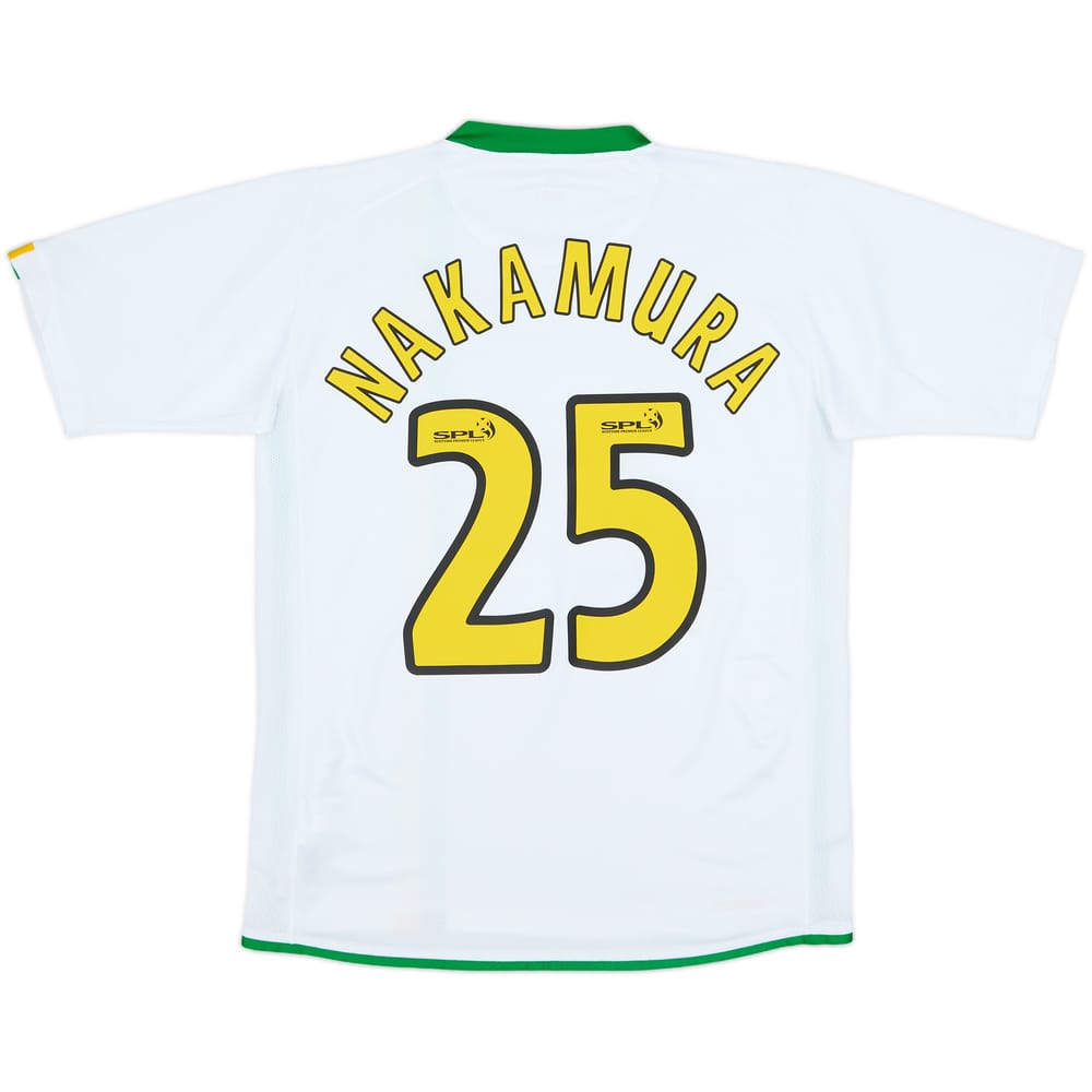 2006-08 Celtic European Shirt Nakamura #25 - 6/10 - (S)