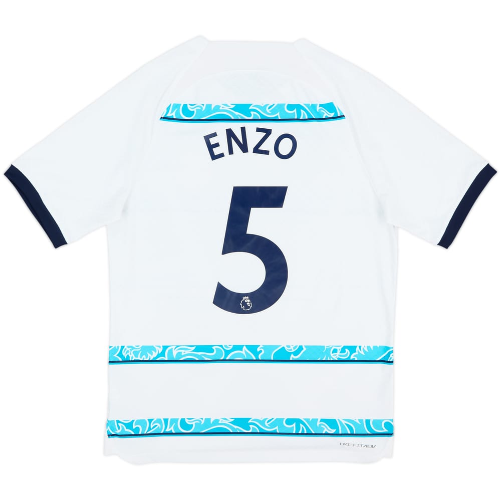 2022-23 Chelsea Authentic Away Shirt Enzo #5 - 8/10 - (M)