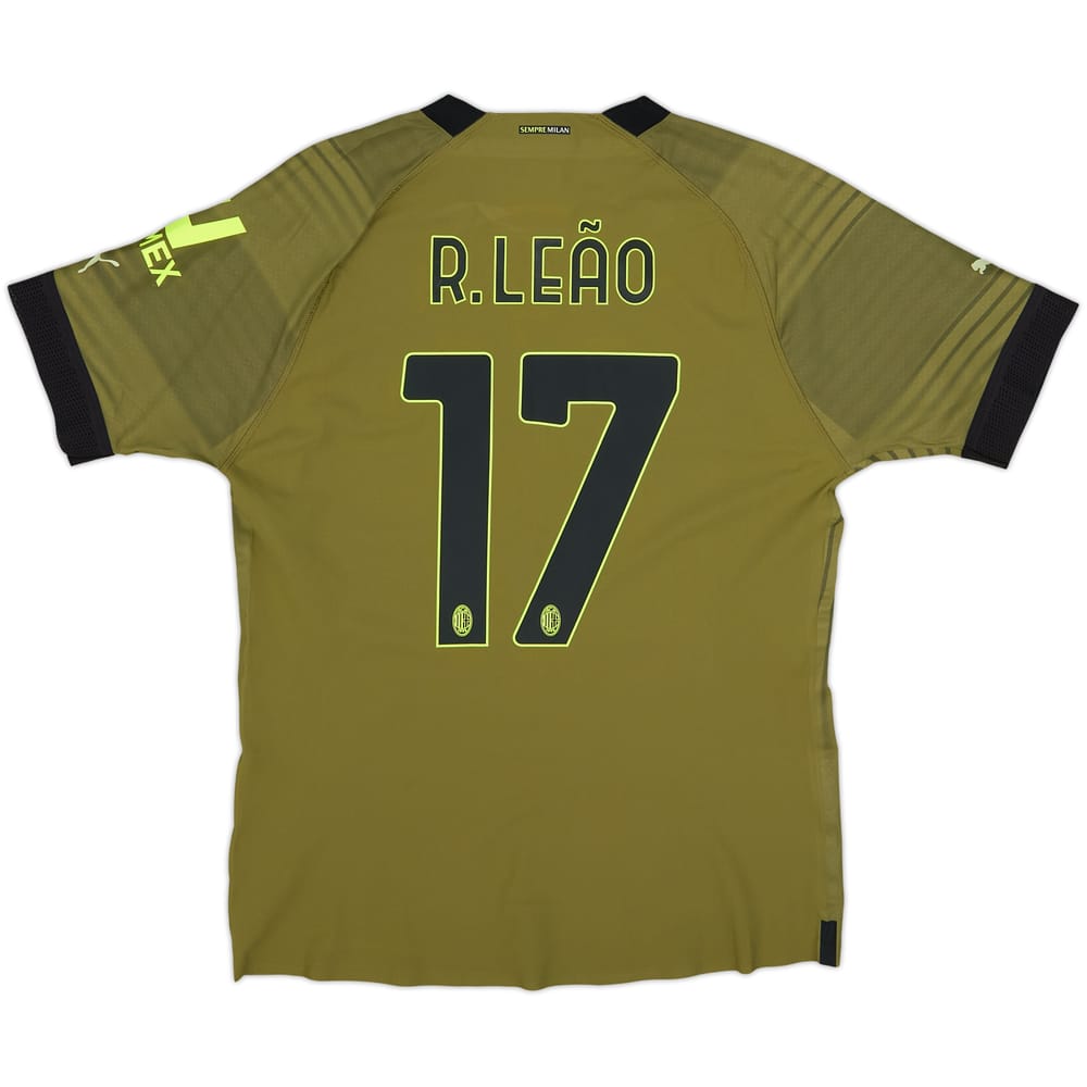 2022-23 AC Milan Authentic Third Shirt R.Leao #17 (L)