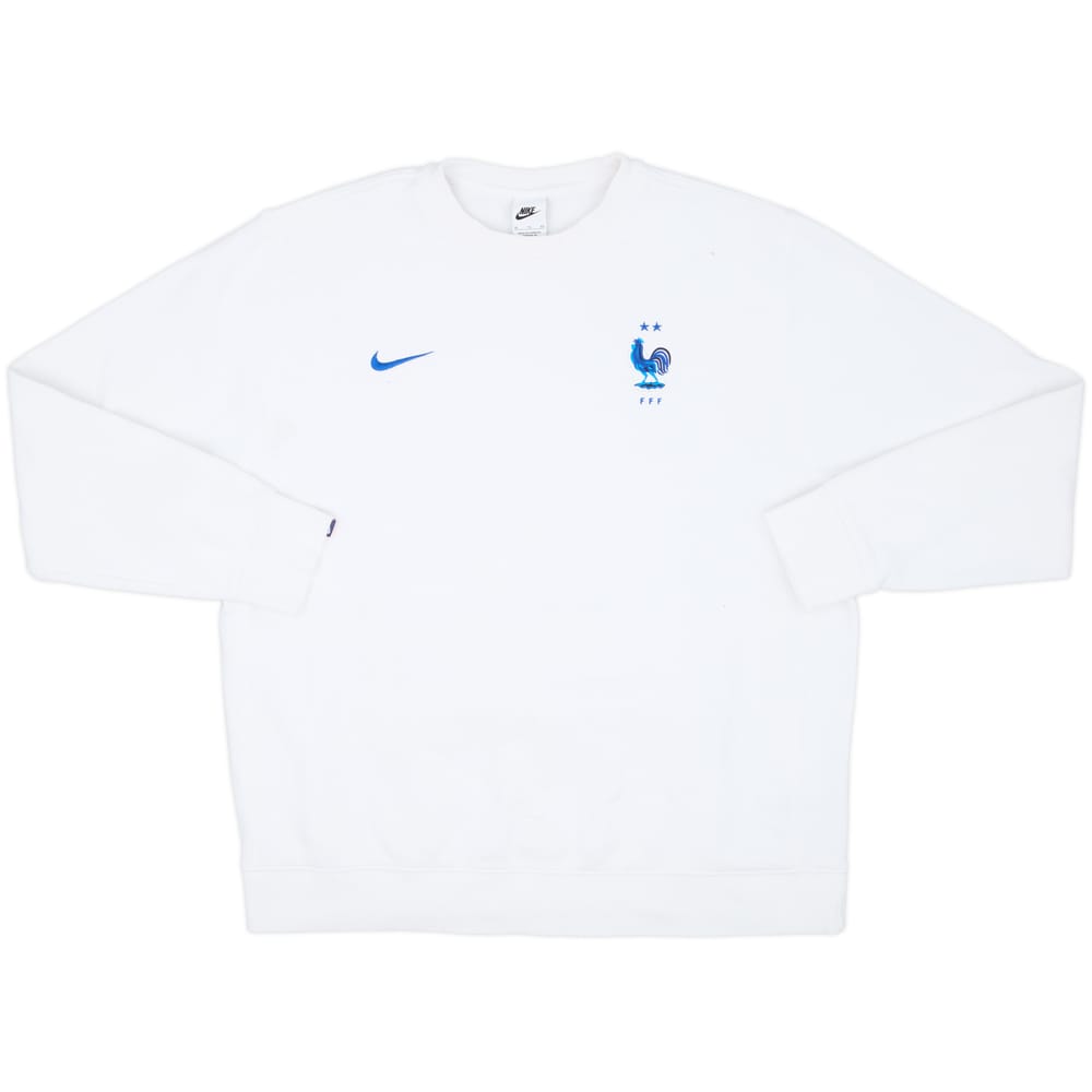 2022-23 France Nike Sweat Top - 8/10 - (XL)