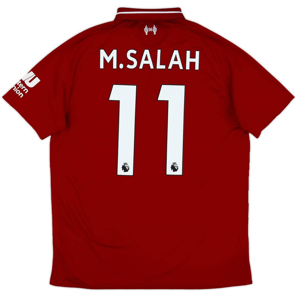 2018-19 Liverpool Home Shirt M.Salah #11 - 6/10 - (M)