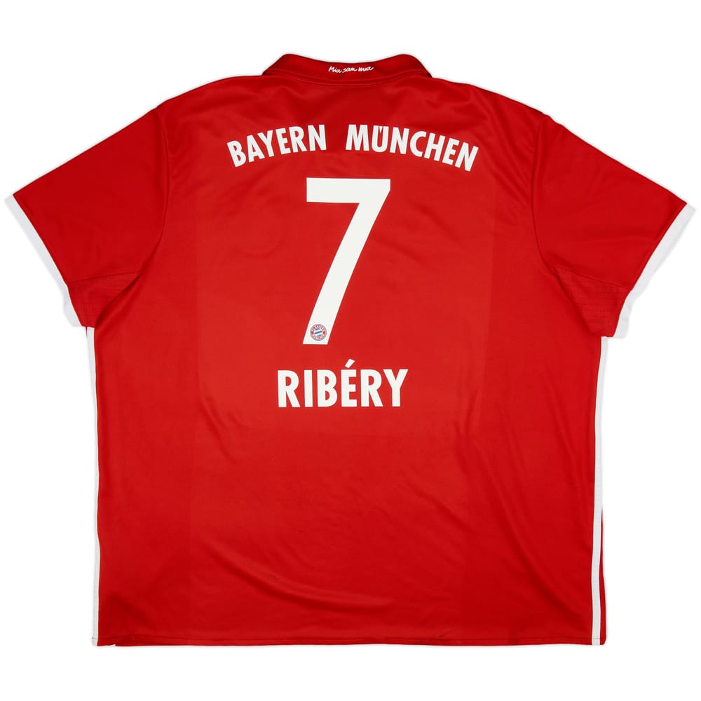 2016-17 Bayern Munich Home Shirt Ribery #7 - 8/10 - (3XL)