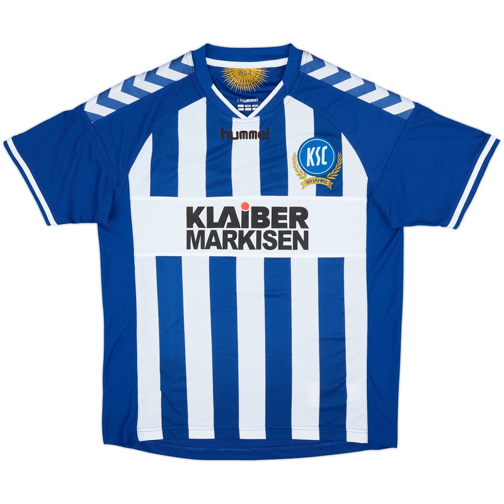 2014-15 Karlsruher Home Shirt - 8/10 - (L)
