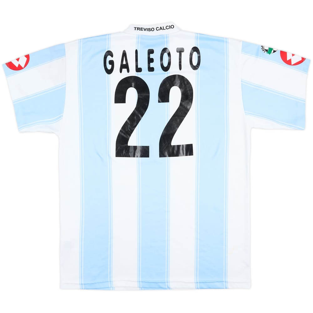 2003-04 Treviso Match Issue Home Shirt Galeoto #22