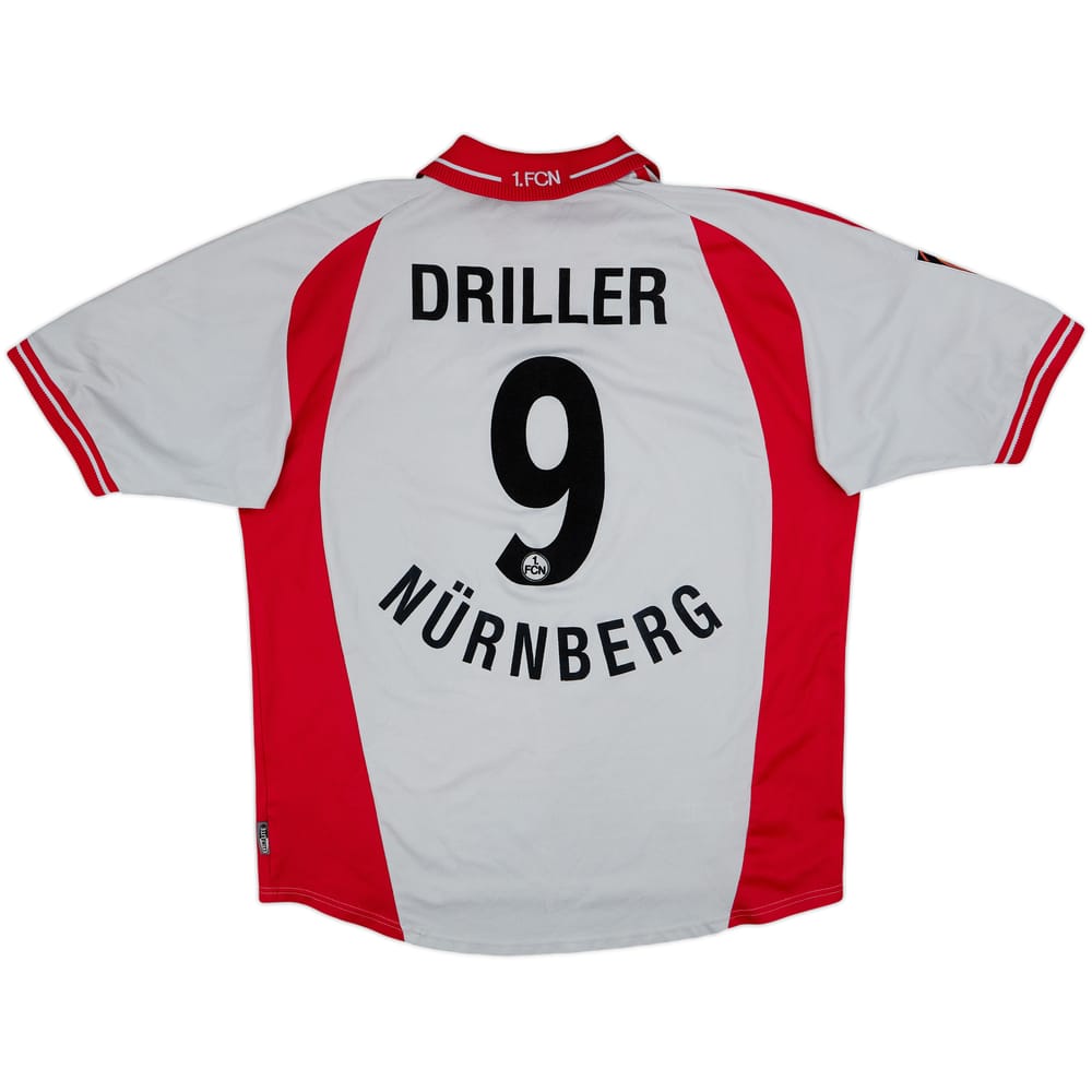 2000-02 Nurnberg Away Shirt Driller #9 - 5/10 - (XL)