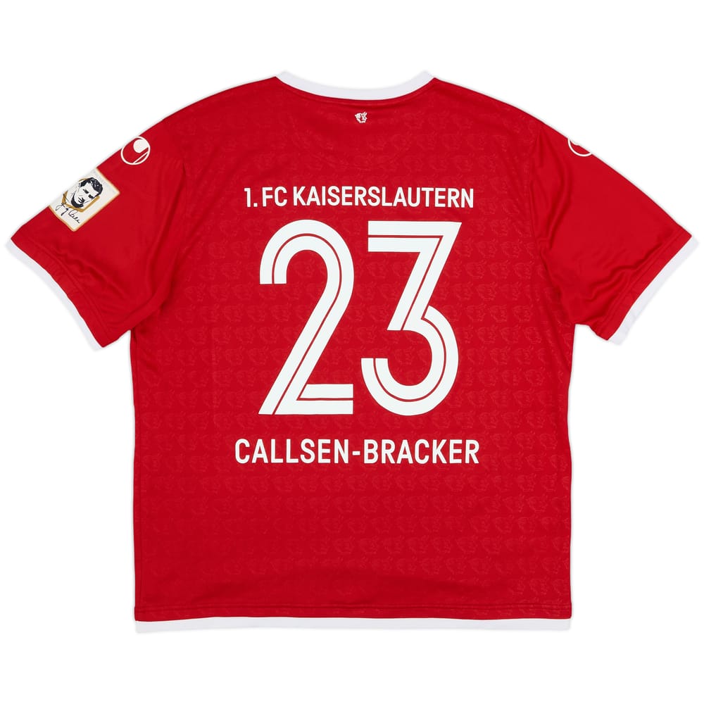 2017-18 Kaiserslautern Home Shirt Callsen-Bracker #23 - 8/10 - (XL)