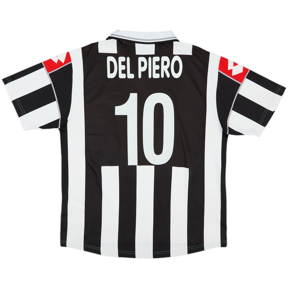 2000-01 Juventus Home Shirt Del Piero #10 - 7/10 - (XL)