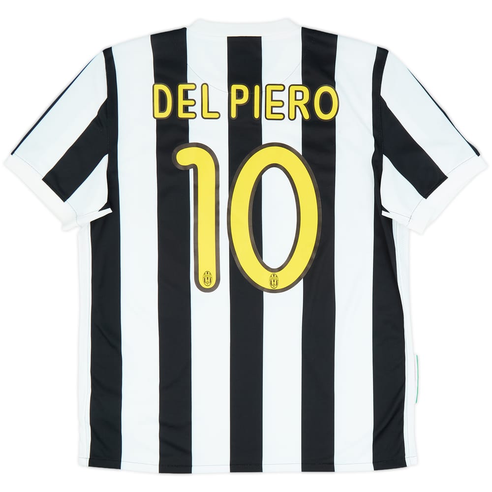 2009-10 Juventus Home Shirt Del Piero #10 - 8/10 - (L)